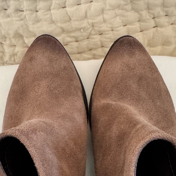 Circus Sam Edelman Holt Bootie 7.5 Brown Suede Studded Western Ankle Boot, NWOT - Picture 7 of 16